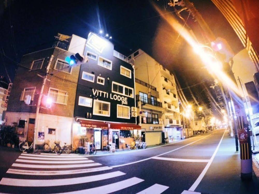 Vitti Lodge & Family Apartment - Hostel Osaka Exterior foto