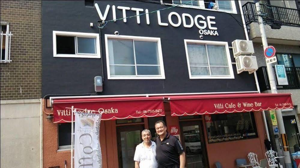 Vitti Lodge & Family Apartment - Hostel Osaka Exterior foto